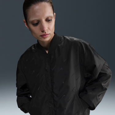 Bomber bunda Nike Nike Sportswear Destroyer Monogram Bomber Jacket Čierna | HJ1195-010, 0