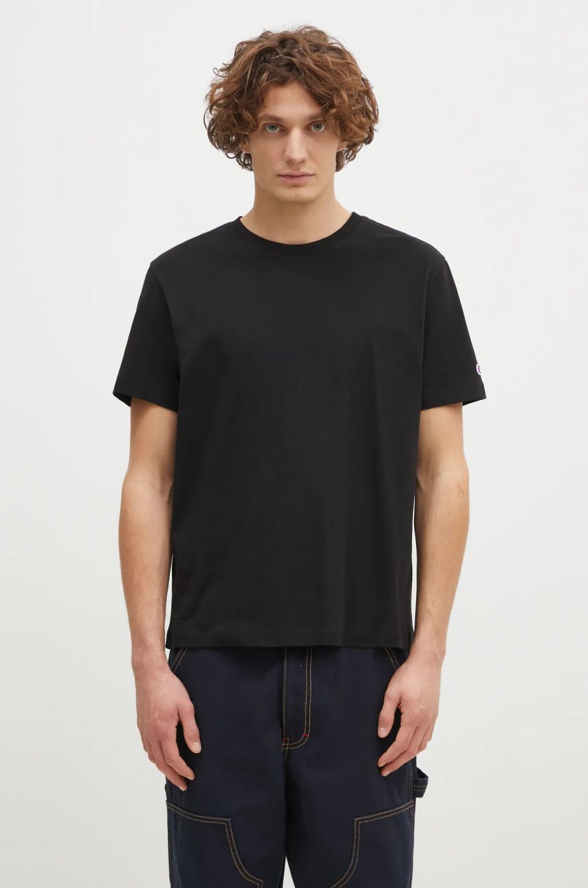 Tričko Champion Crewneck T-Shirt Čierna | 220713, 0