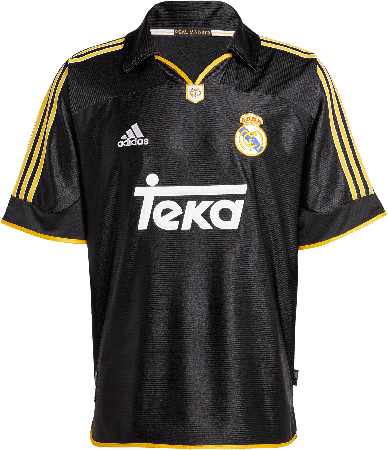 Dres adidas Originals Real Madrid Away Jersey 1999/00 Čierna | jw1992, 0