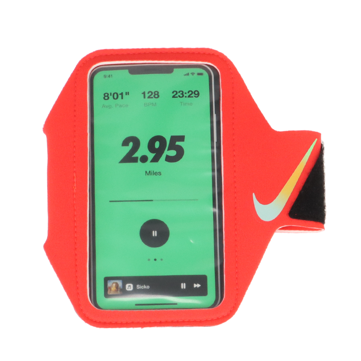 Ľadvinka Nike Lean Armband Červená | N.000.1324.655.OS, 0