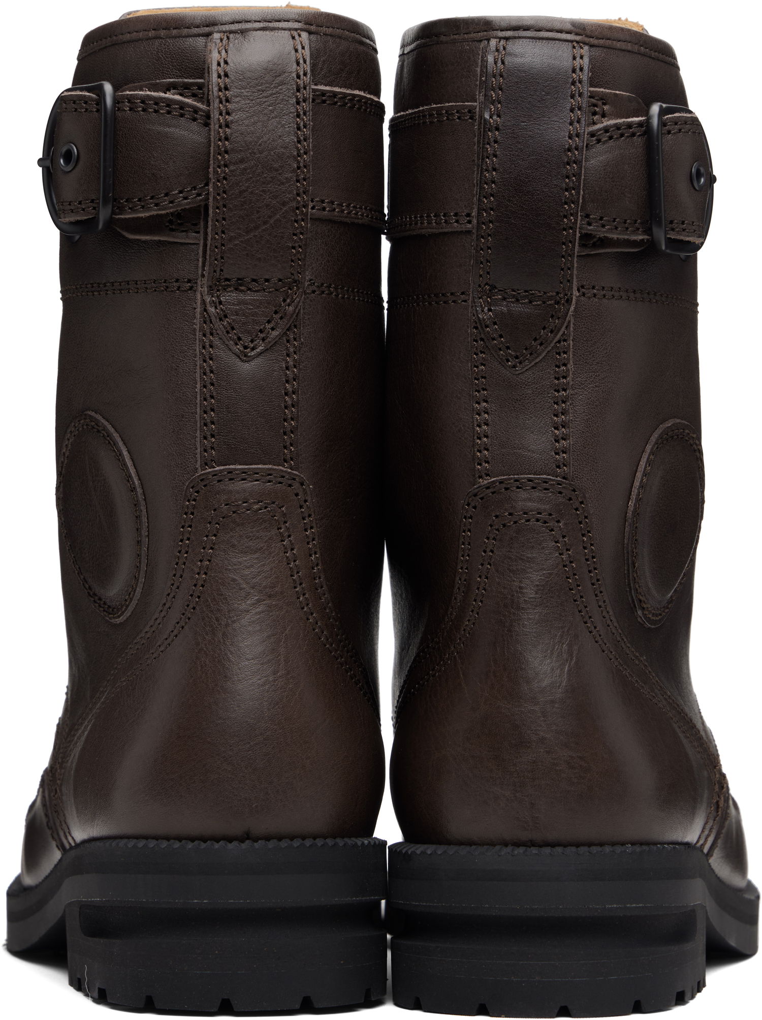 Tenisky a topánky KIKO KOSTADINOV Kiko Kostadinov Fitz Military Boots Hnedá | KKAW25FT01-157, 1
