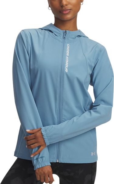 Bunda Under Armour Under Armour UA OutRun the STORM Hooded Jacket Modrá | 1377043-418, 0