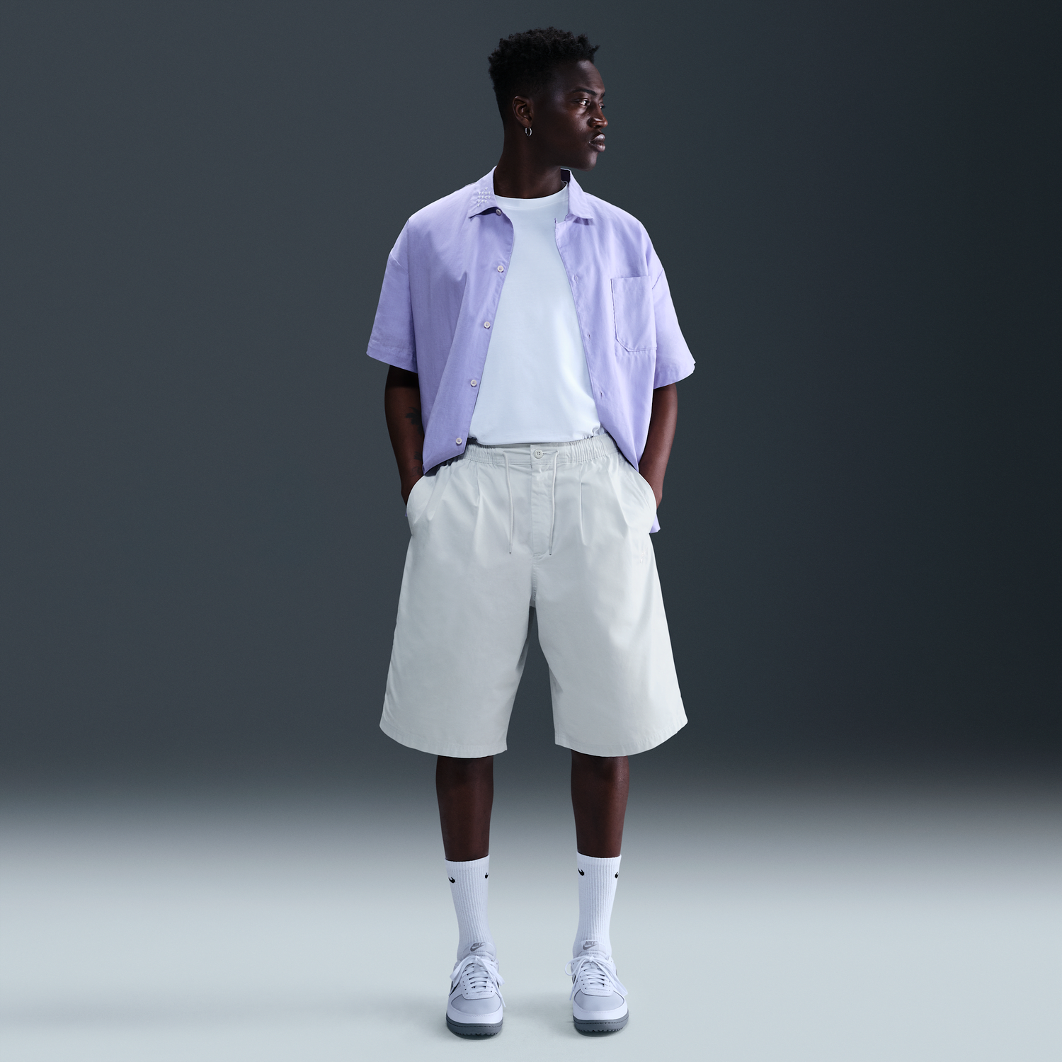 Košeľa Nike Club Shorts Béžová | HJ2540-025, 0