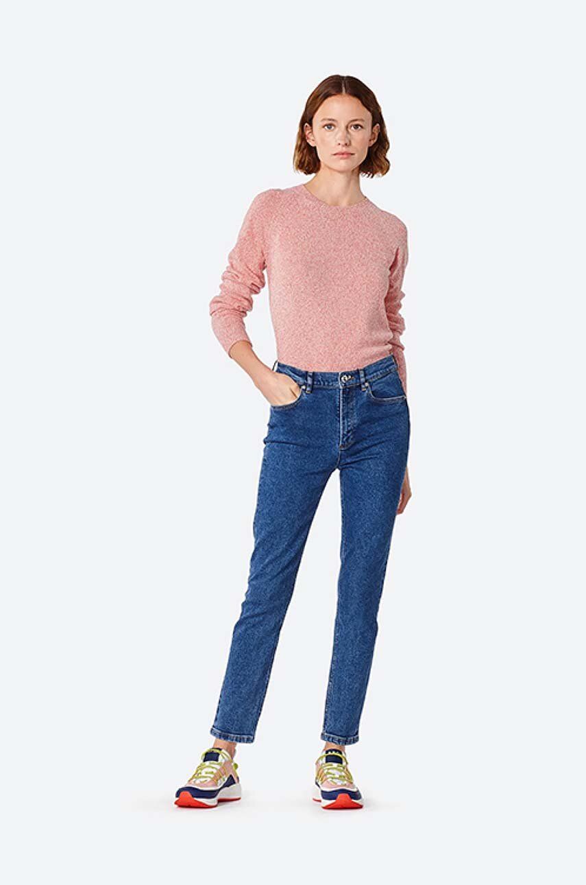 Crewneck Wool Blend Sweater