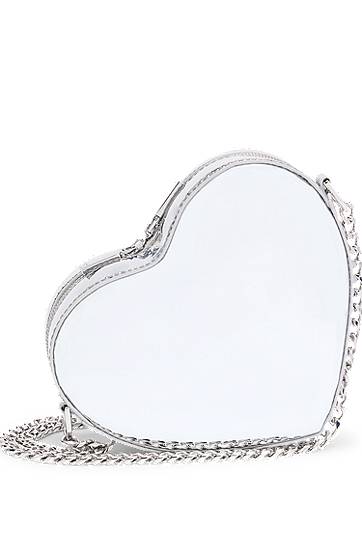 Kabelka BOSS HUGO Heart-Shaped Crossbody Bag Biela | 50536119, 1