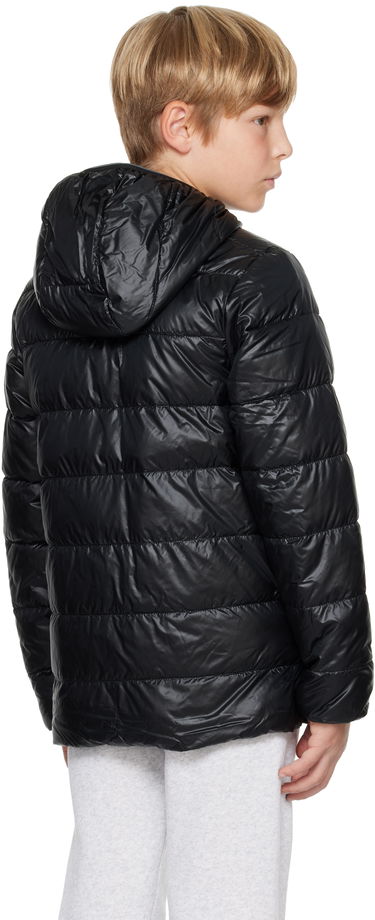 Prešívaná bunda Canada Goose Kids' Crofton Hoody Down Jacket Čierna | 5460Y, 2