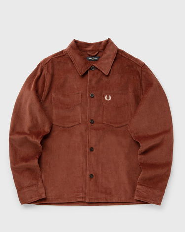 Košeľa Fred Perry Corduroy Overshirt Hnedá | M8516-S54, 0