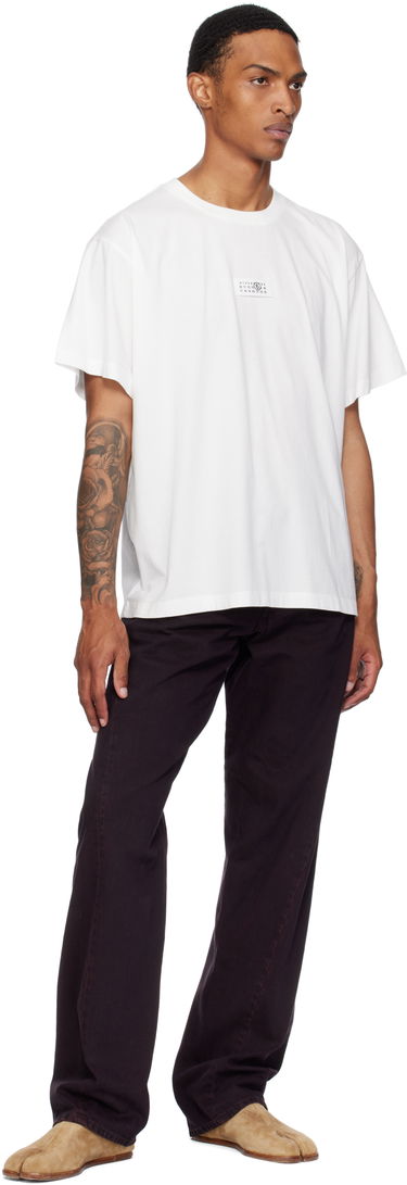 Džínsy Maison Margiela MM6 Maison Margiela Twisted Seam Jeans Vínová | SH0LA0024 M30032, 3