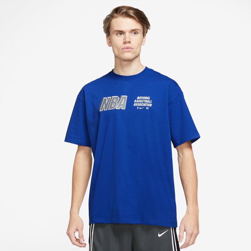 Tričko Nike NBA Team 31 Courtside Max 90 Tee Modrá | DR6355-417, 0