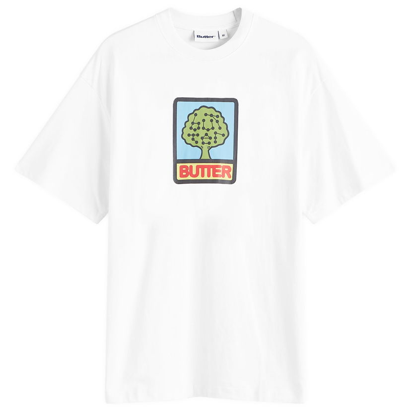 Tričko Butter Goods Growth T-Shirt Biela | BGQ224D20401