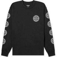 Tričko Neighborhood Long Sleeve LS-7 T-Shirt Čierna | 232PCNH-LT07-BK, 1