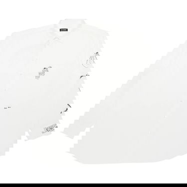 Košeľa RAF SIMONS Gothic Big Fit Shirt Biela | 212 M293A 0010, 1