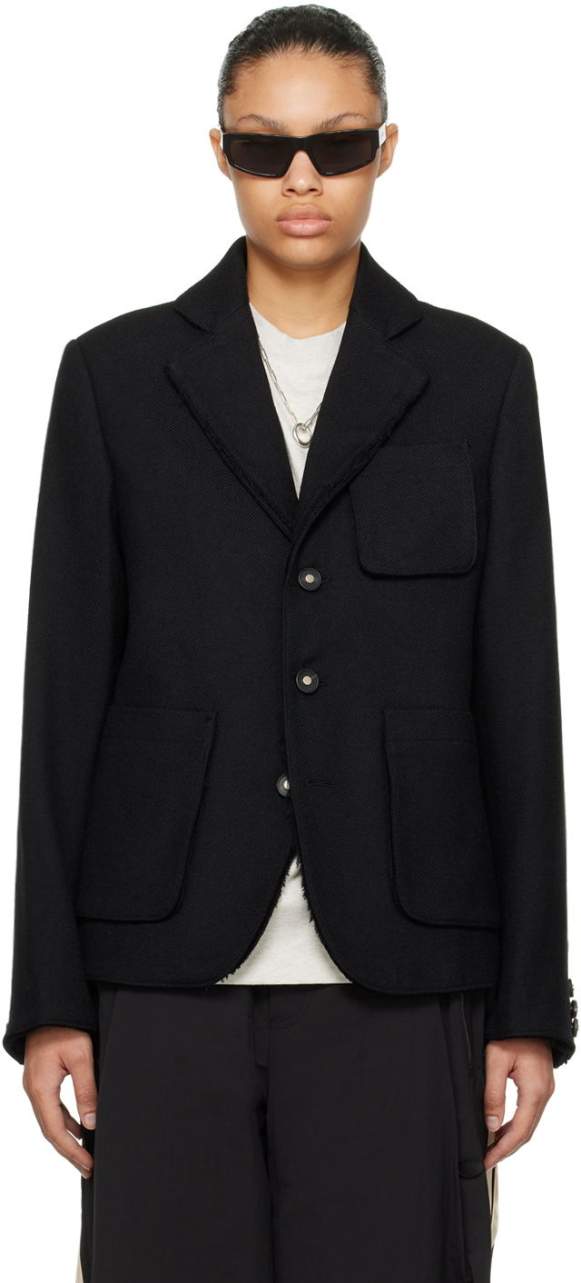 Raw Edge Blazer