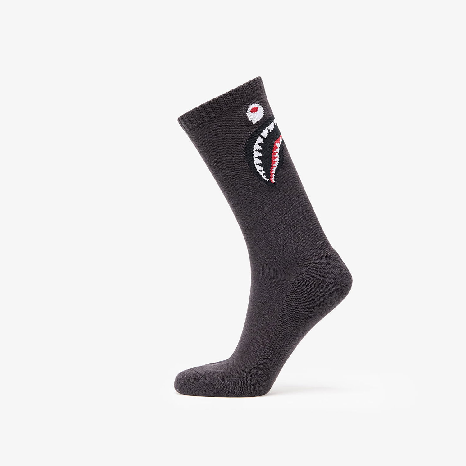 Ponožky BAPE A BATHING APE Shark Socks Šedá | 001SOK801002M BLK, 0