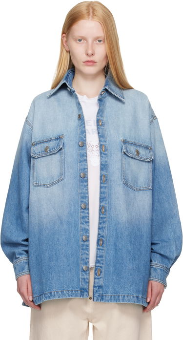 Košeľa Stella McCartney Stella McCartney Iconic Denim Shirt Modrá | 6D04113SQH27, 0
