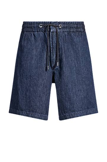 Šortky BOSS Relaxed Fit Denim Shorts Modrá | 50537789, 0
