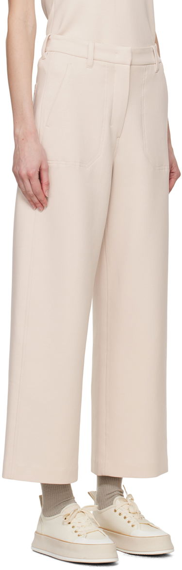 Nohavice Max Mara Max Mara Cupola Wide-Leg Trousers Ružová | 2419781013600, 1