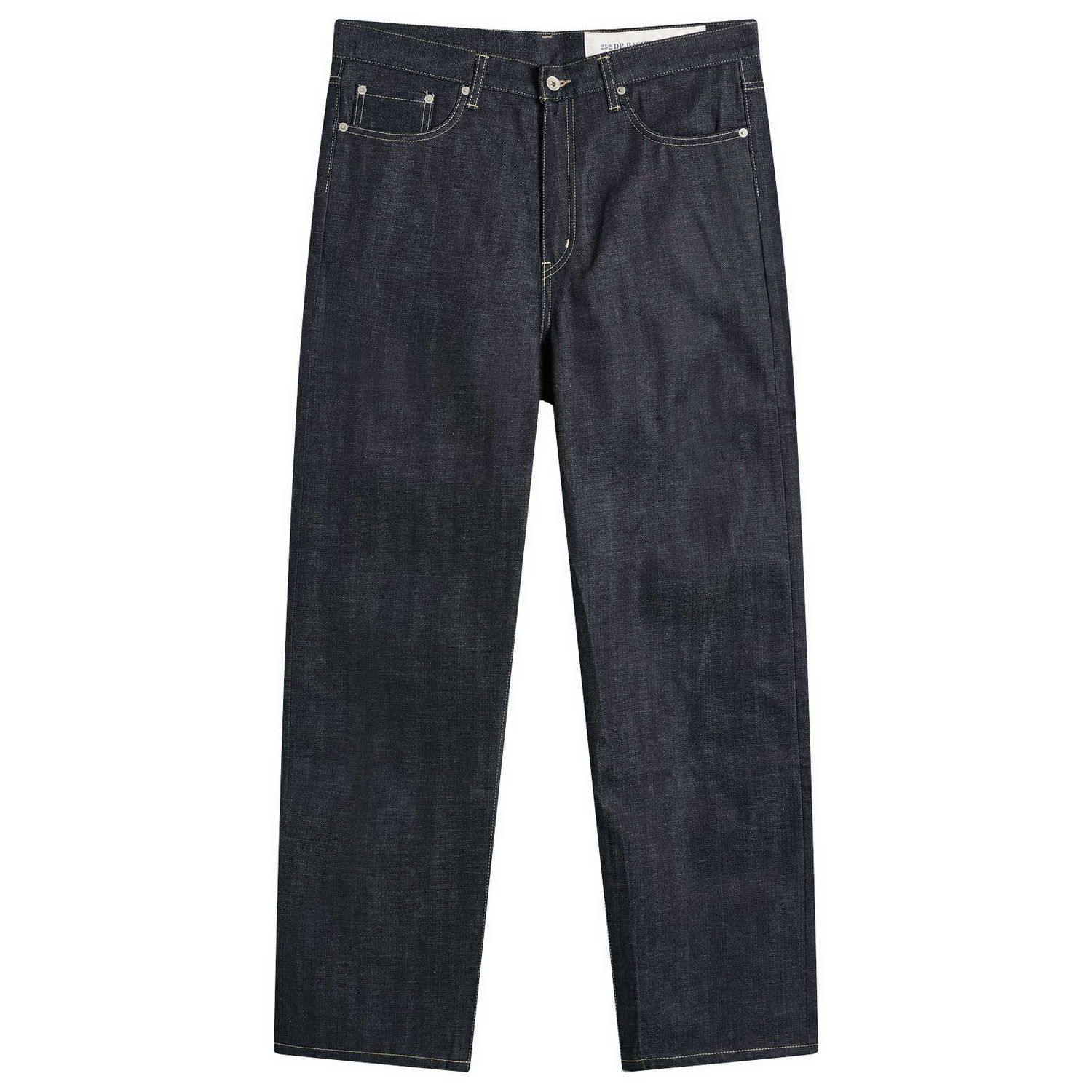 Džínsy Neighborhood Neighborhood Straight Leg Rigid Selvedge Denim Jeans Modrá | 252XBNH-PTM02-IND, 1