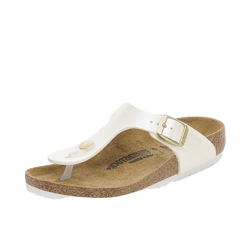 Tenisky a topánky Birkenstock Gizeh Kids Birko-Flor Narrow Fit Sandal Biela | 1029796