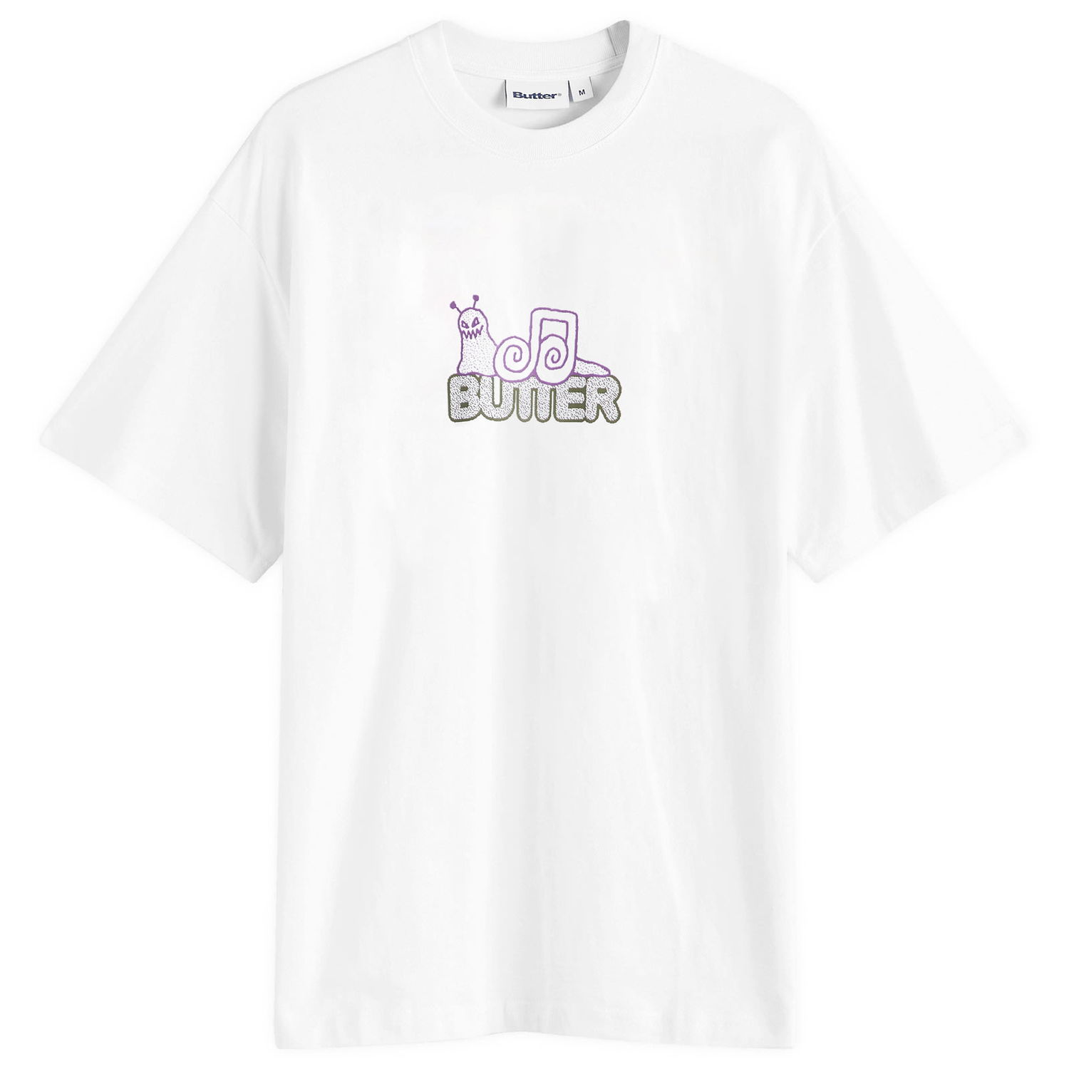 Tričko Butter Goods Snail Graphic Tee Biela | BG253106-WHT, 0