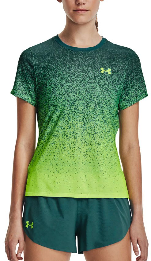 Tričko Under Armour Rush Cicada Tee Zelené | 1378405-722, 0