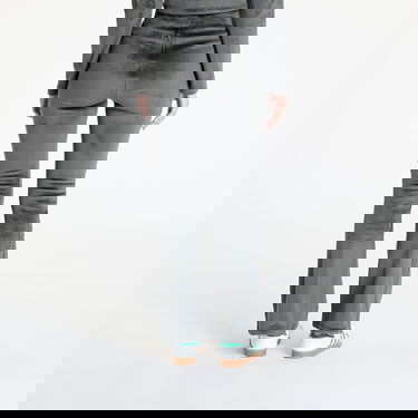 Legíny adidas Originals Rib Flrd Leggings Carbon Šedá | JN3024, 2