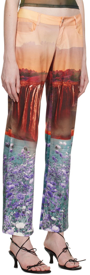 Džínsy Miaou Miaou Atlas Print Trousers Rôznofarebný | 1023SCOASL, 1