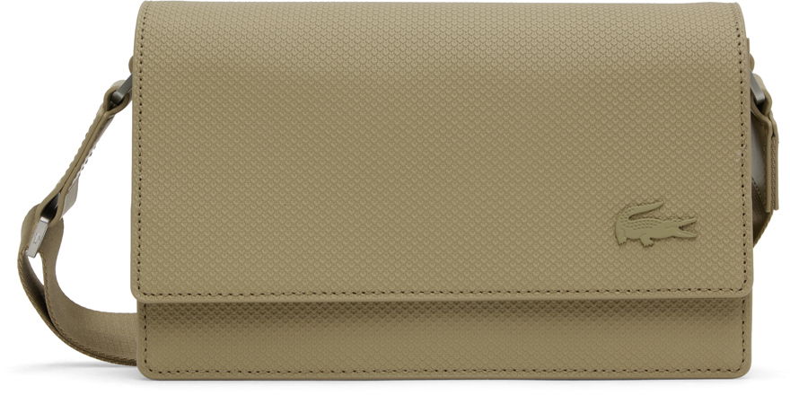 Taška cez rameno Lacoste Lacoste Chantaco Crossbody Bag Béžová | NU4118CE, 0