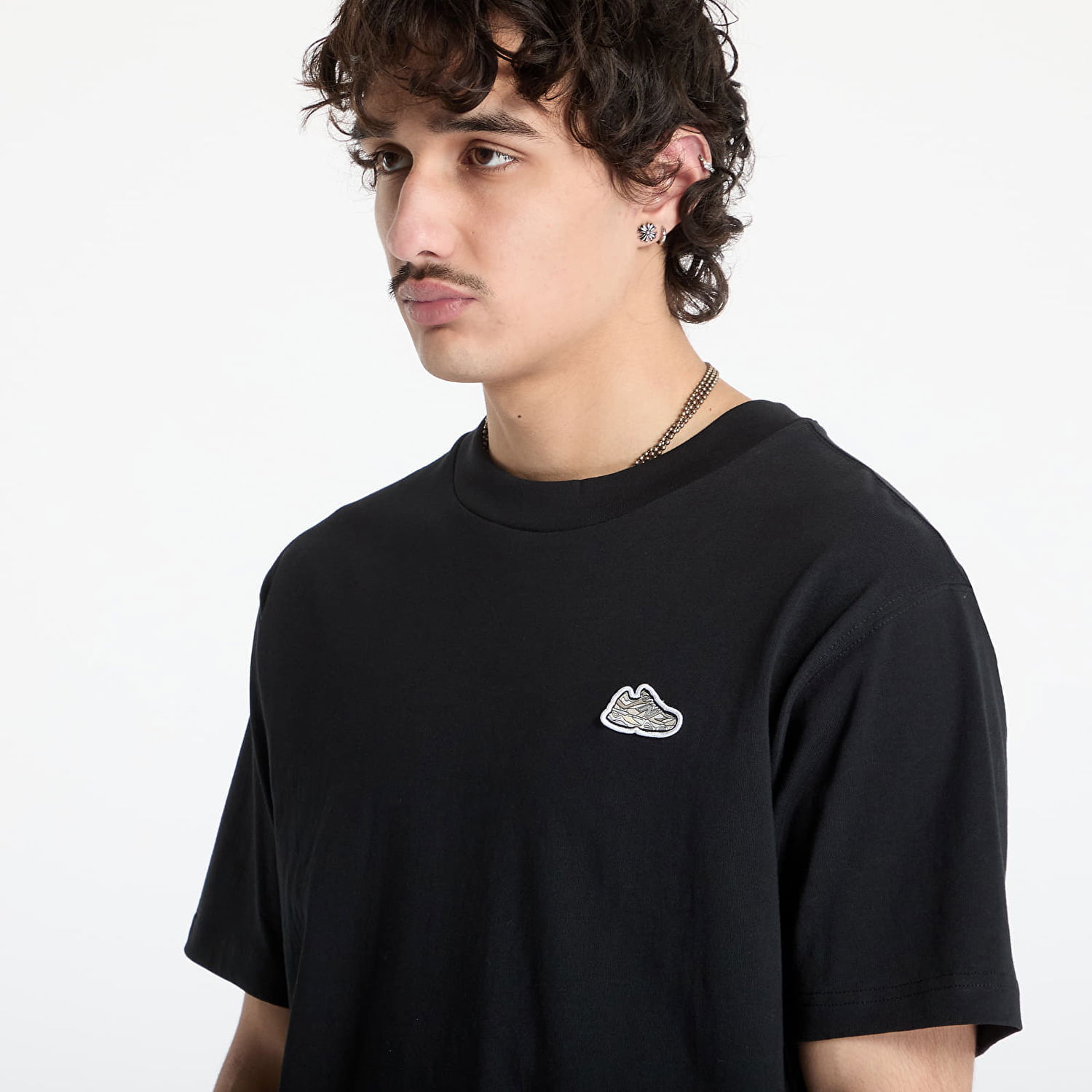 Tričko New Balance Athletics 9060 Patch T-Shirt Čierna | MT51966BK, 1