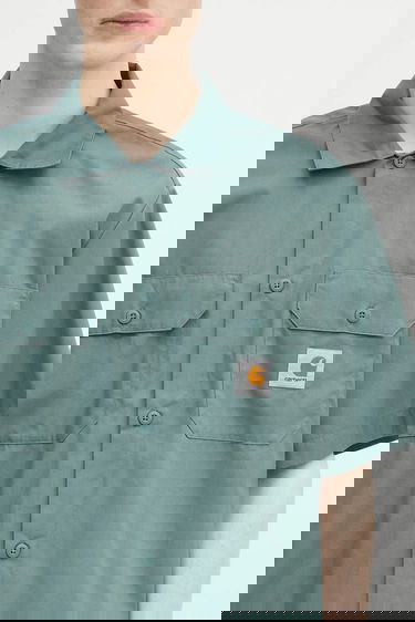 Košeľa Carhartt WIP S/S Craft Shirt Relaxed Fit Classic Collar Zelené | I035232.2M2XX, 3