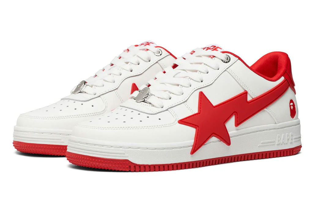 Bape Sta OS #2 White/Red