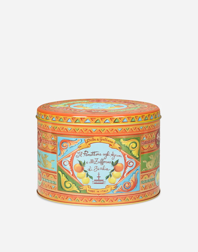 Zberateľské Dolce & Gabbana Panettone With Sicilian Citrus Fruits And Saffron Rôznofarebný | PN0500RED1183001