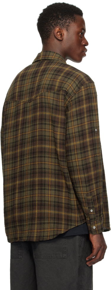 Košeľa ISABEL MARANT Isabel Marant Panema Plaid Shirt Zelené | 25PCH0225HA-C1I03H, 2