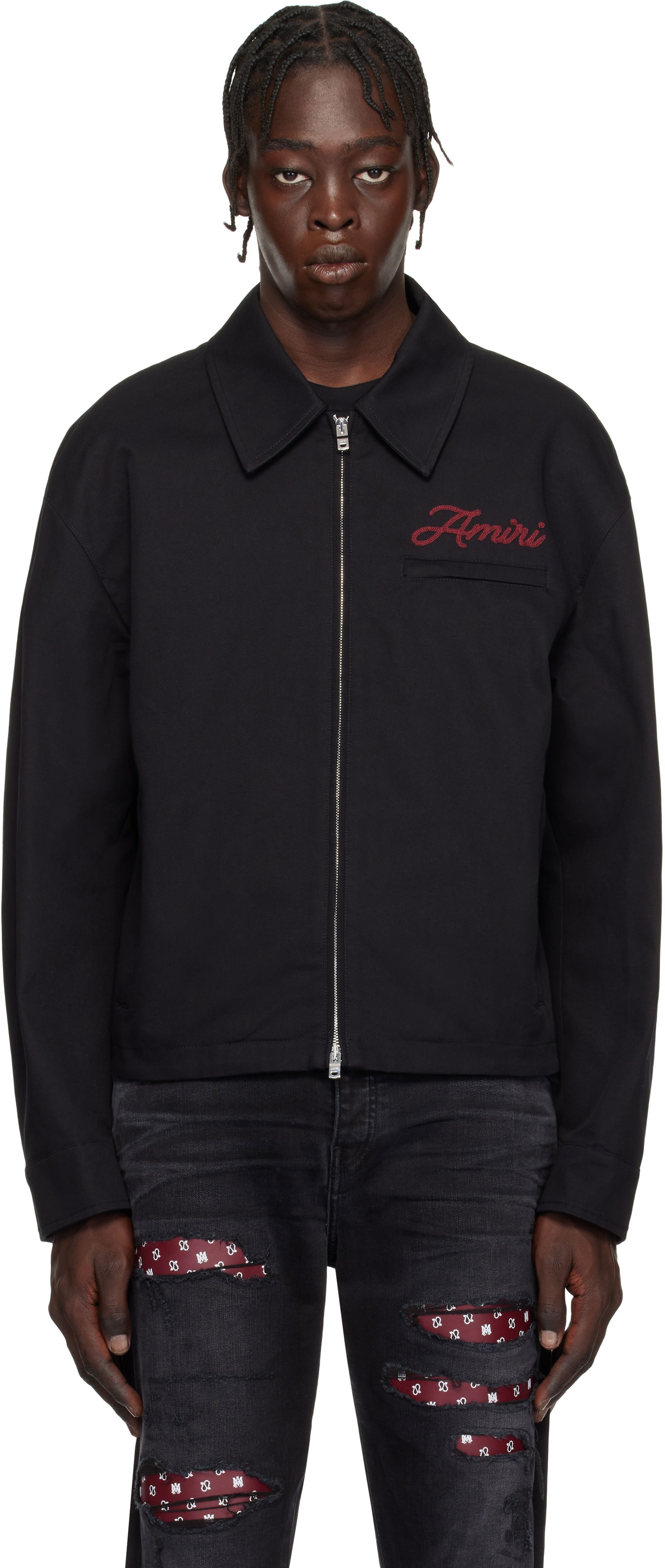 Script Logo Zip Jacket