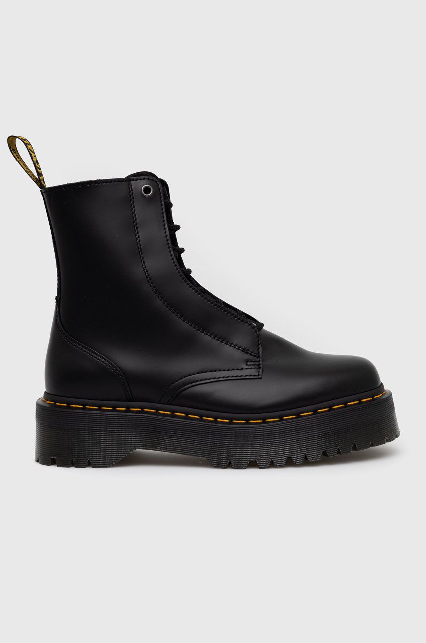 Tenisky a topánky Dr. Martens Jarrick Smooth Leather Platform Boots Čierna | DM27312001.M.Jarrick, 0
