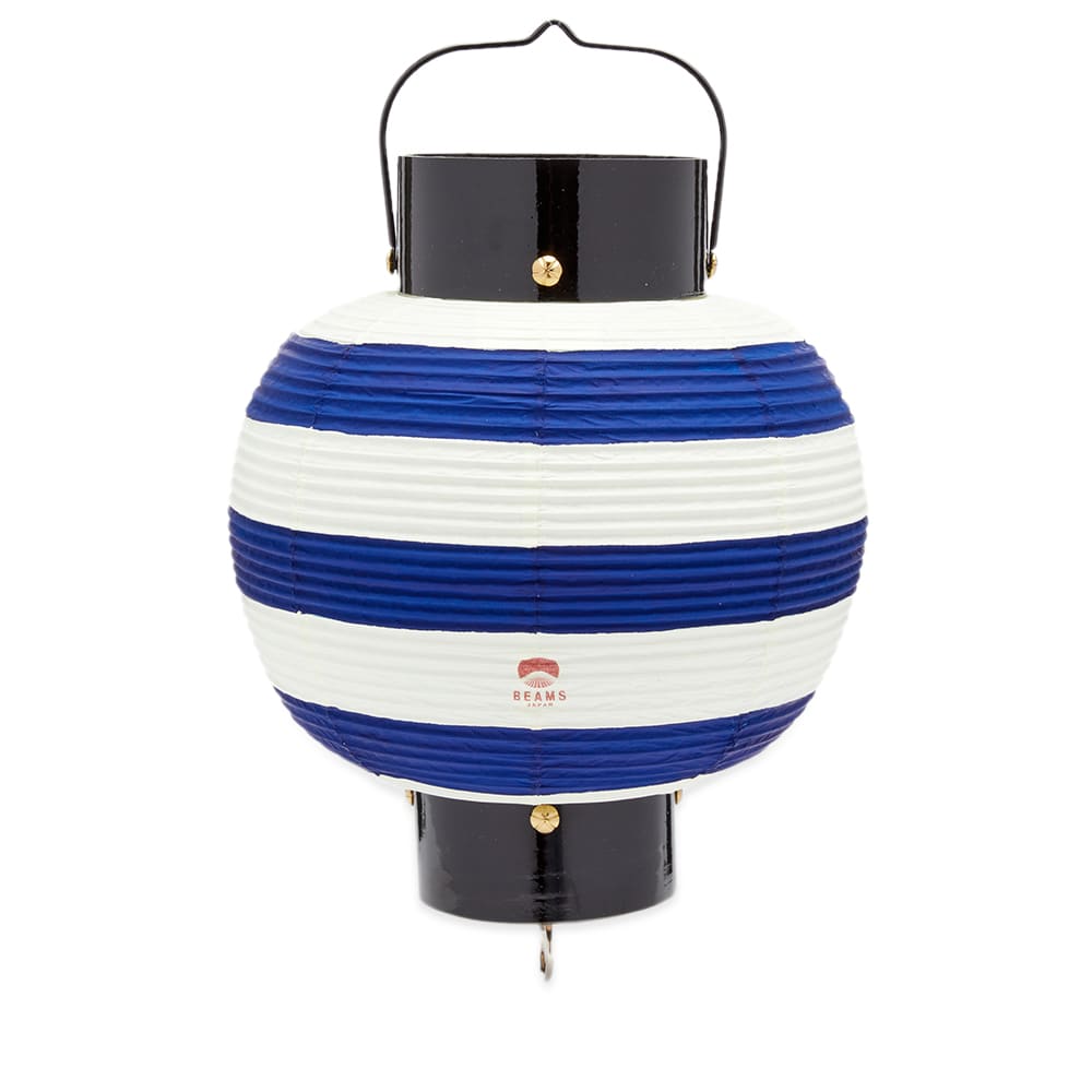 Home decor BEAMS BEAMS JAPAN Striped Paper Lantern Modrá | 56780065266-78, 0
