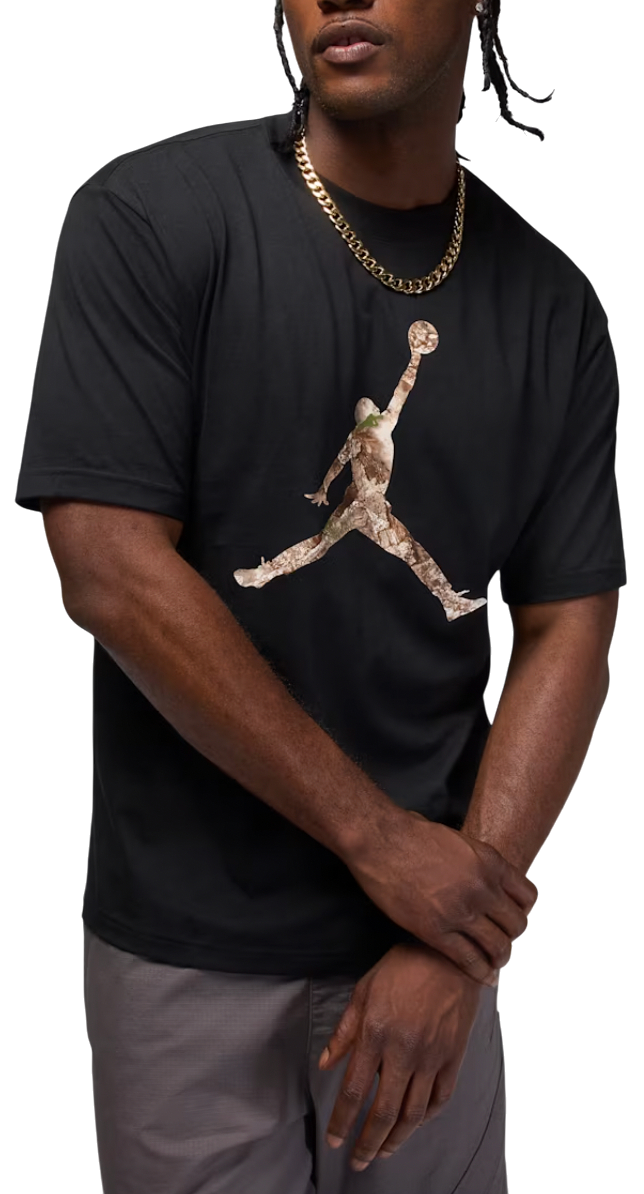 Tričko Jordan Brooklyn Realtree Jumpman T-Shirt Čierna | hq9016-010