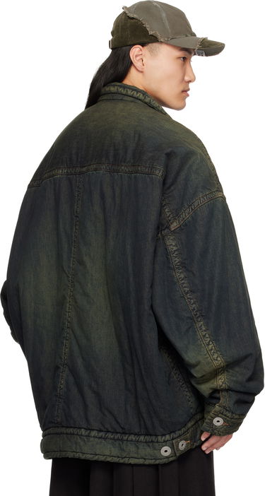 Prešívaná bunda Maison MIHARA YASUHIRO Maison MIHARA YASUHIRO Huge Puffer Denim Jacket Zelené | A13BL023, 2
