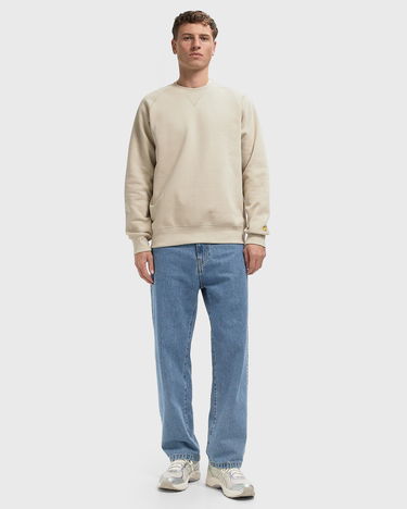 Mikina Carhartt WIP Chase Sweatshirt Béžová | I033660-38A.XX, 2
