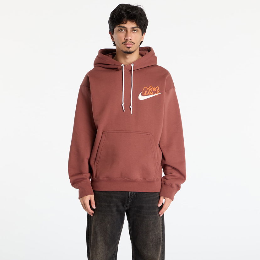 Mikina Nike Solo Swoosh Fleece Hoodie Hnedá | IH4293-218