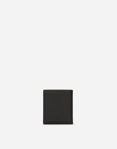 Peňaženka Dolce & Gabbana Dauphine-print Calfskin Bifold Card Holder Čierna | BP3324AG21980999, 2