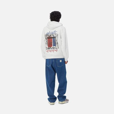 Mikina Carhartt WIP Hooded Sweatshirt Stereo Šedá | I033624_9, 2