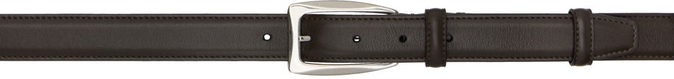 Opasok The Row Arco Leather Belt Hnedá | W1684-L60, 0