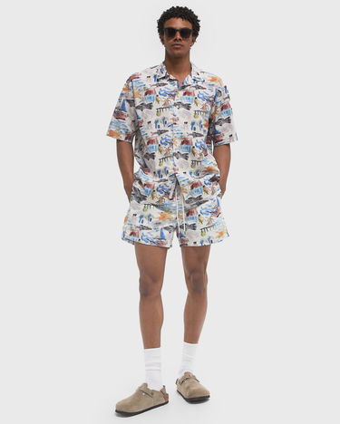 Plavky Edmmond Studios Watercolor Print Beach Shorts Rôznofarebný | 125-70-06010, 2