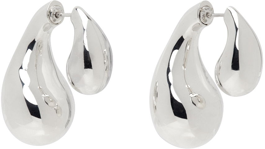Náušnice Bottega Veneta Drop Earrings Metalická | 775023 V5070, 1