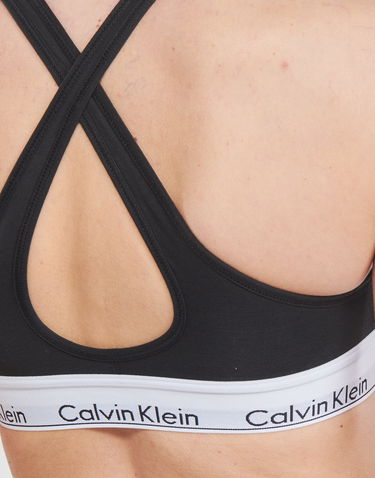 Podprsenka CALVIN KLEIN MODERN COTTON BRALETTE LIFT Čierna | 000QF1654E-001-NOOS, 4
