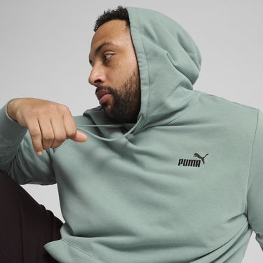 Mikina Puma Essentials Small Logo Hoodie Zelené | 682577_30, 4