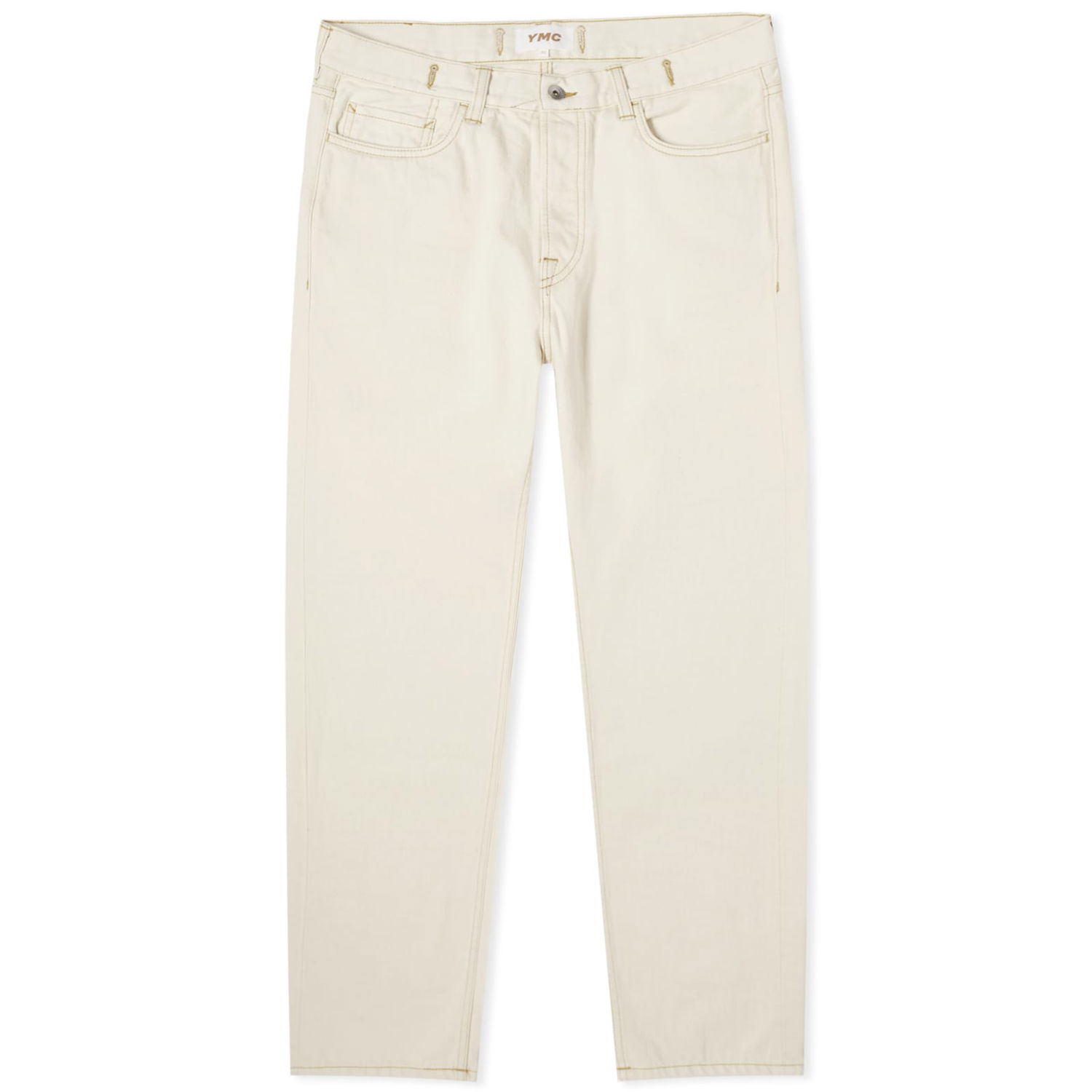 Džínsy YMC YMC Tearaway Jeans 30 Béžová | P4AZB-10, 0