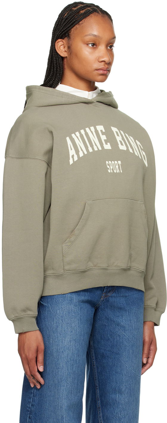 ANINE BING Women's Harvey Sport Logo Hoodie