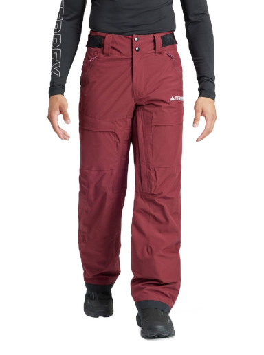 Nohavice a džínsy adidas Originals Terrex Xperior 2L Non-Insulated Vínová | IB1190